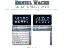 Tablet Screenshot of danielwachs.com